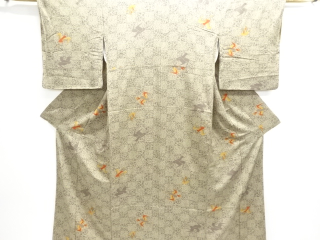 JAPANESE KIMONO / KOMON / BIRD